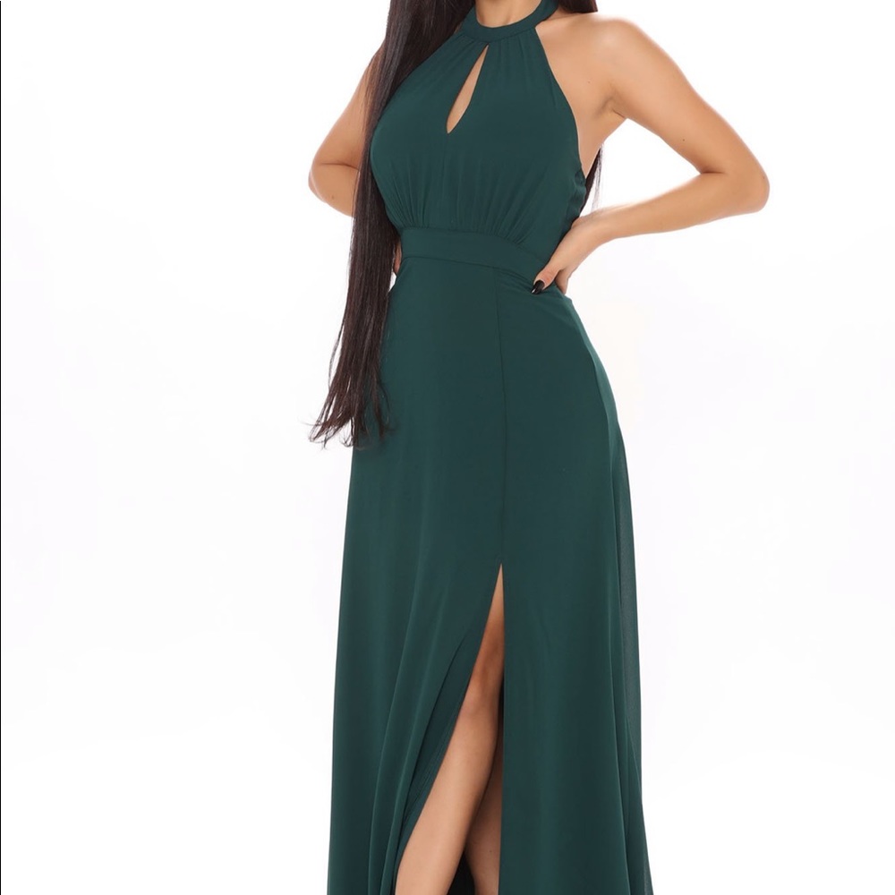 Love All Of You Maxi Dress - Hunter Green